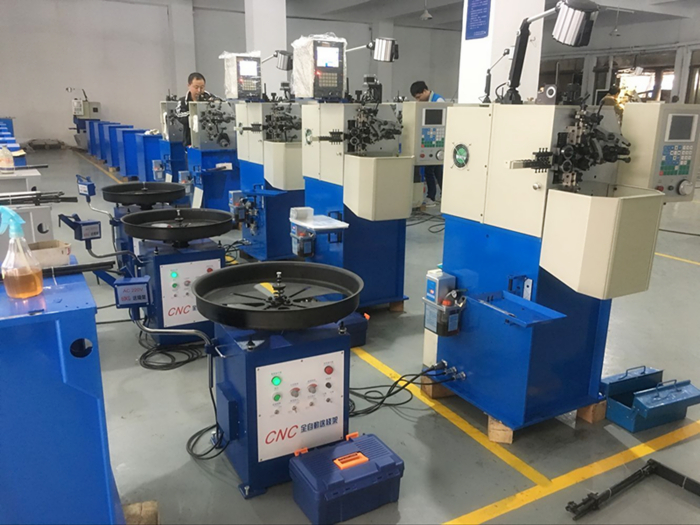Xinding Spring Machinery Company Workshop