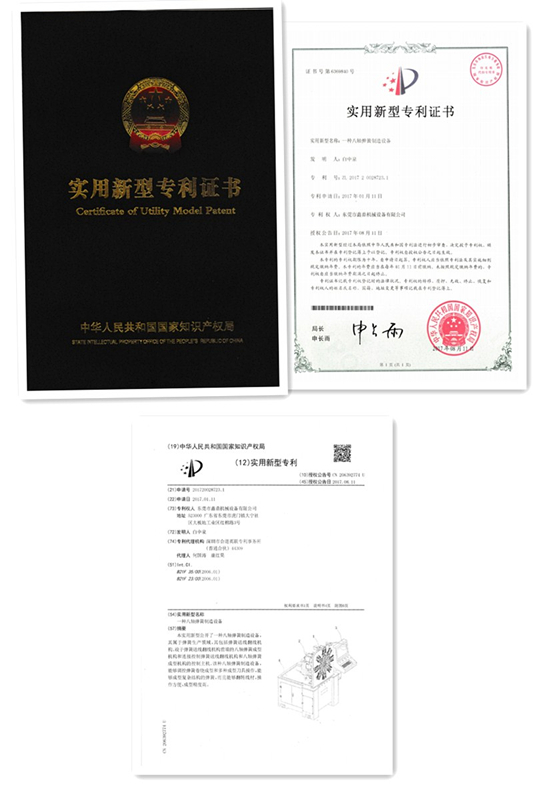 Xingding Spring Machinery Certificate