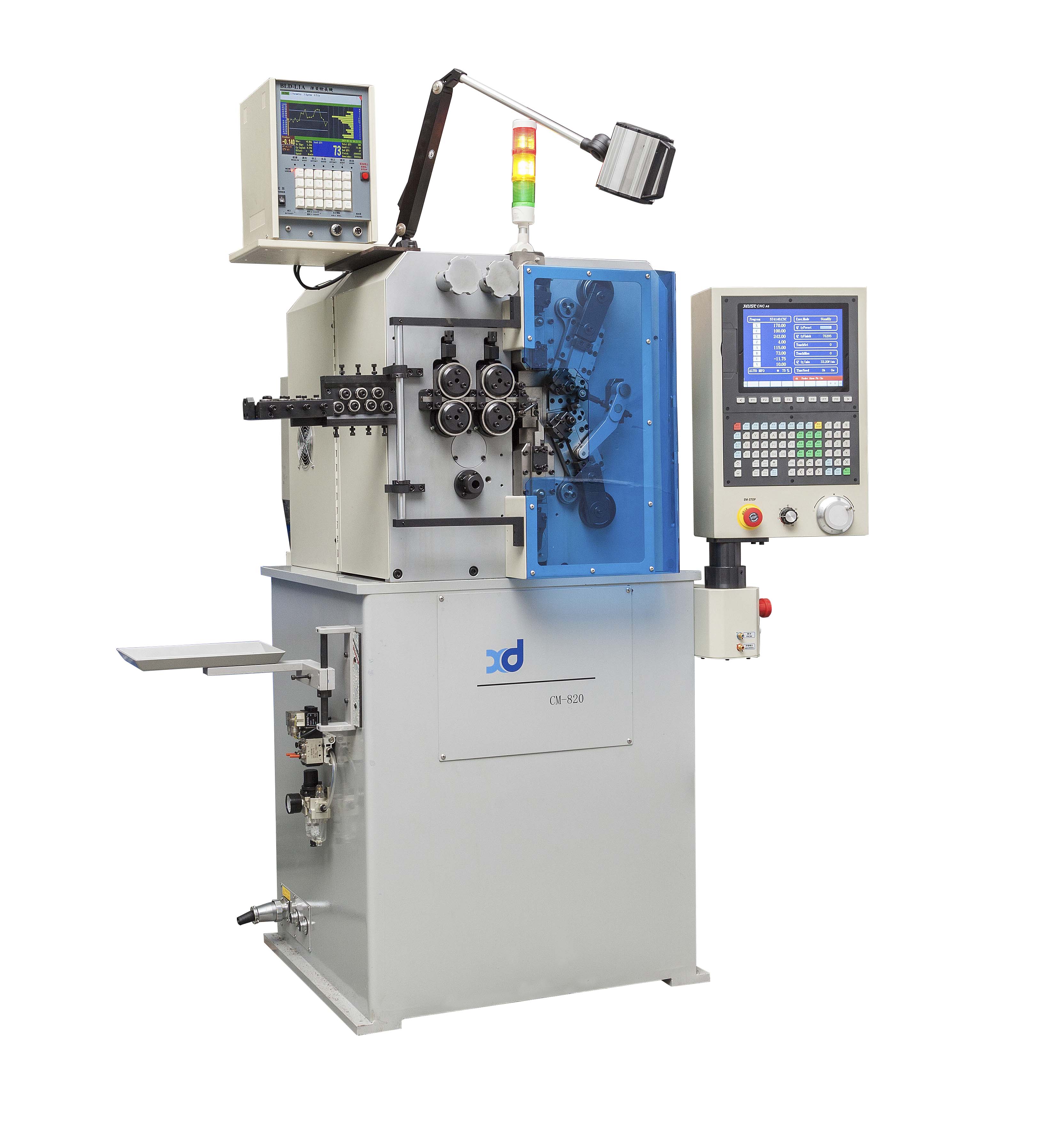 xd-820 for compression spring production