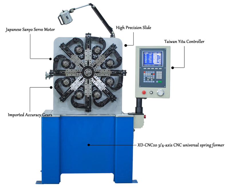 XD-CNC20D Spring Machine