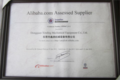 Xingding Spring Machinery Certificate